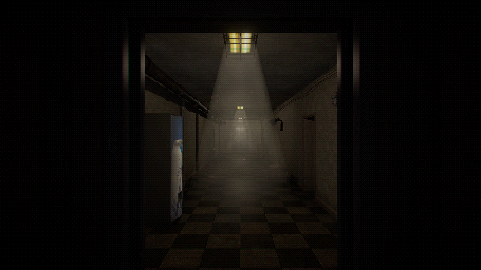 A corridor in Block 9